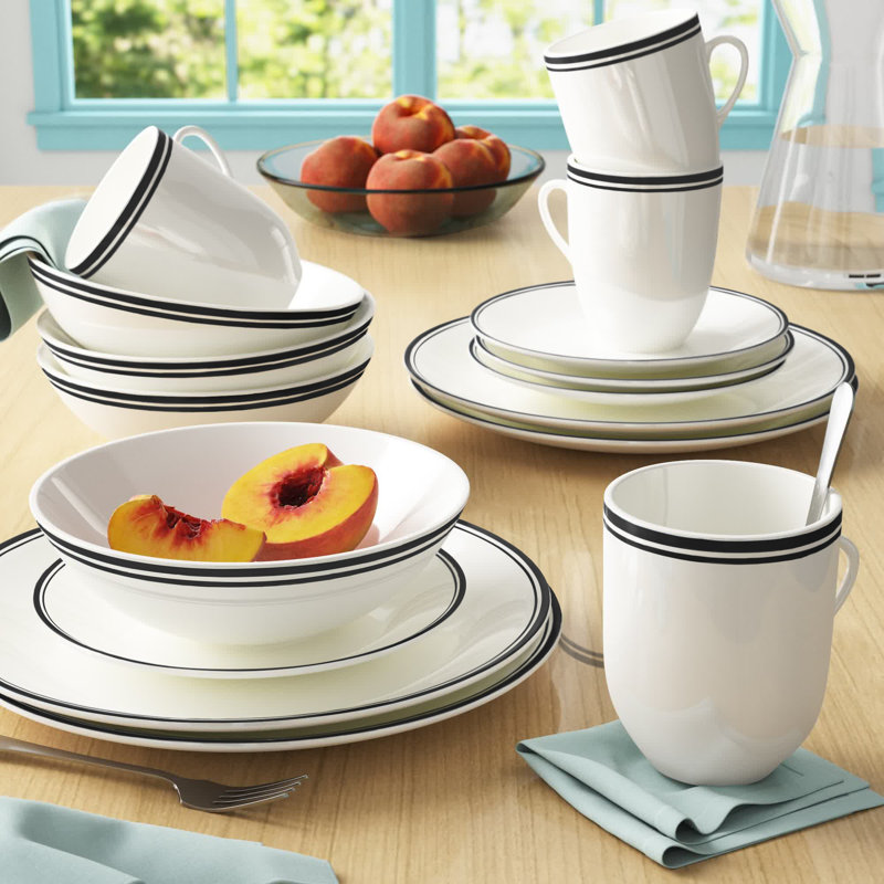 Wayfair Basics® 16 Piece Dinnerware Set, Service for 4 & Reviews Wayfair